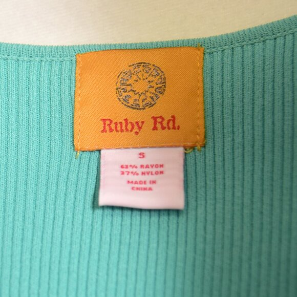 Ruby Rd. and Apt. 9 Women's Tank Top Embellished Beaded Neckline Size Small - Picture 3 of 10